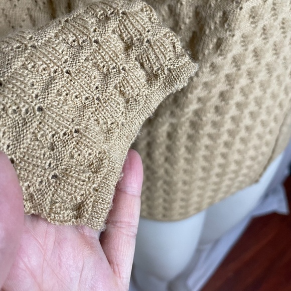 TEXTURED Knit Zip Front Cardigan Sweater💛 - Picture 4 of 9